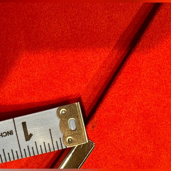 Tamaris Clutch, Red, feels like suede. NWT. - Picture 7 of 14